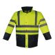 Parka contrast 5 in 1 high vis.