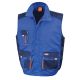 Gilet sans manche de travail multipoches non doublé et renforcé 80-20 polyester-coton 200 grs-m2 lite unisexe R317X Result