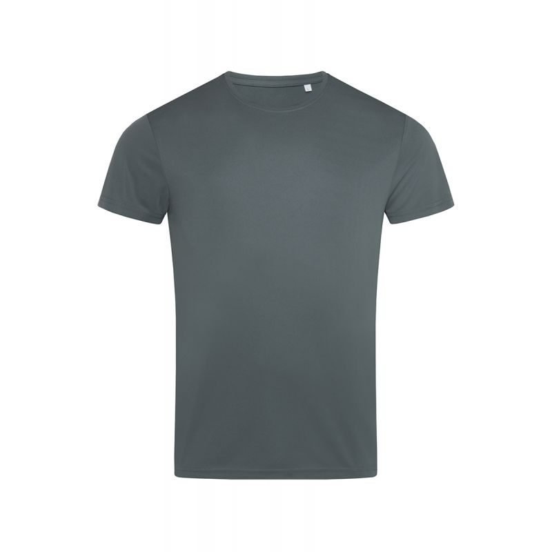 Tee-shirt sport près du corps polyester respirant 140 grs-m2 homme