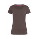 Tee-shirt près du corps col échancré coton peigné 170 grs-m2 Claire femme ST9700 Stedman