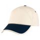 Casquette coton léger bicolore front demi-lune Hawai unisexe SOA Serie-Graffic