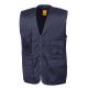 Gilet reporter multipoches 65-35 polyester-coton 220 grs-m2 Safari unisexe R045X Result