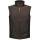 Gilet sans manche softshell zip contrasté coupe droite 2 couches 265 grs-m2 Ablaze homme TRA844 Regatta