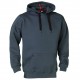 Sweat shirt à capuche avec poche kangourou molletonné chaud polycoton 360 grs-m2 Hesus homme Herock