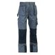 Pantalon travail multipoches + poche à clous genouillères solide polycoton 280 grs-m2 Nato homme 22MTR1802 Herock