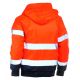 Blouson haute visibilité matelassé avec gilet polaire et manches amovible 185 grs-m2 Tarvos unisexe 25MJC1801 Herock