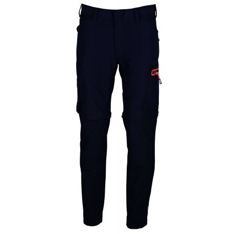 Pantalon extensible technique solide multipoches jambes amovibles 205 grs-m2 Tornado homme 23MTR1902 Herock