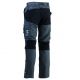 Pantalon multipoches empiècements extensibles genouillères solide polycoton 210 grs-m2 Hector homme 23MTR1803 Herock