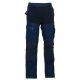 Pantalon multipoches empiècements extensibles genouillères solide polycoton 210 grs-m2 Hector homme 23MTR1803 Herock