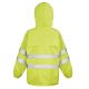 Ensemble de pluie imperméable haute visibilité + étui polyester 210 grs-m2 unisexe R216X Result