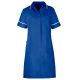 Blouse robe infirmière avec fermeture éclair et pli daisance dans le dos polyester 195grs-m2 femme D312 Alexandra