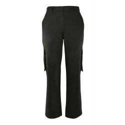 Pantalon de travail multipoches droit braguette zipée 65-35 polycoton 195 grs-m2 Cargo femme NF515 Alexandra