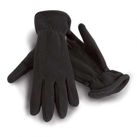 Gants polaires épais poignets élastiqués polyester 220 grs-m2 unisexe R144X Result