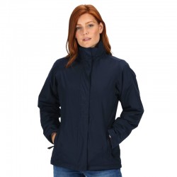 Veste imperméable touché peau de pêche doublée ouatine 200 grs-m2 Beauford femme Regatta