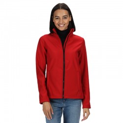 Veste softshell zip contrasté coupe cintrée 2 couches 265 grs-m2 Ablaze femme TRA629 Regatta