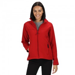 Veste softshell souple coupe cintrées poches zip 2 couches 270 grs-m2 Uproar femme Regatta