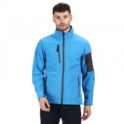 Veste softshell 3 couches solide et imperméable bicolore 300 grs-m2 Arcola unisexe Regatta