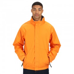 Blouson imperméable solide capuche col doublé polaire 220 grs-m2 Dover homme TRW297 Regatta