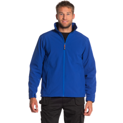 Veste softshell 3 couches déperlante et chaude polyester-élasthanne 310 grs-m2 Julius unisexe 21MJC1601 Herock