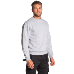 Sweat shirt molletonné col rond 280 grs-m2 80-20 coton-polyester Vidar homme Herock