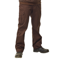 Pantalon de travail coupe droite multipoches déperlant 65-35 polycoton 230 grs-m2 Thor homme Herock