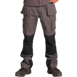 Pantalon travail multipoches + poche à clous genouillères solide polycoton 280 grs-m2 Nato homme 22MTR1802 Herock