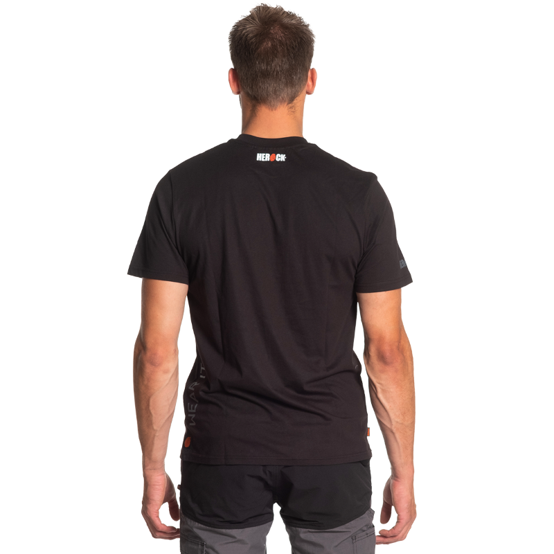 Tee-shirt de travail imprimé dos ou côté manches courtes col rond coton 190  grs-m2 Callius homme Herock - M-Vêtement