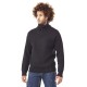 Pull col camionneur zippé chaud et confortable coupe extensible acrylique laine Njord homme 22MPU0901 Herock