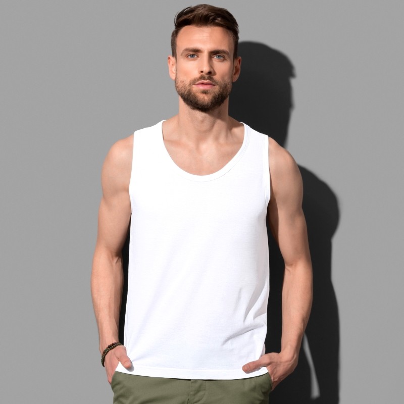 Maillot de corps homme coton peigné