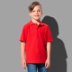 Polo manches courtes coton col 2 boutons ton sur ton 170 grs-m2 enfant Stedman