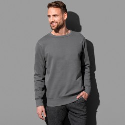 Sweat shirt ras de cou mollettonné coton-polyester 80-20 coton-polyester 280 grs-m2 homme Stedman