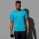 Tee-shirt polyester respirant au toucher coton 160 grs-m2 homme Stedman