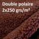 Bandeau chauffe tête élastique polaire polyester 280 grs-m2 unisexe SGU Serie-Graffic