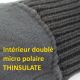 Gants tricot acrylique doublé polaire poignet resserré Thinsulate unisexe Regatta