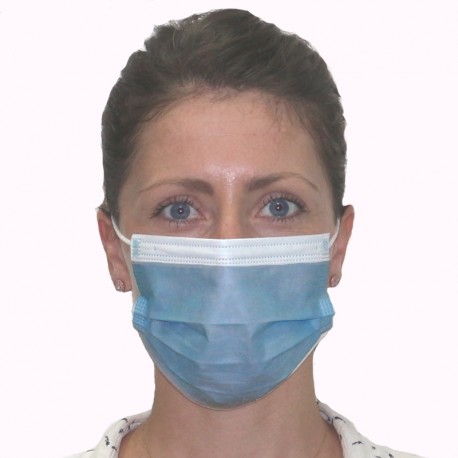 Masque FFP2 non médical UNS2 jetables 3 plis ajustables nasal adultes x 50 unisexe Serie-Graffic