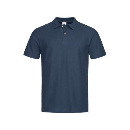 Polo manches courtes col 2 boutons 100% coton 170 grs-m2 homme Stedman