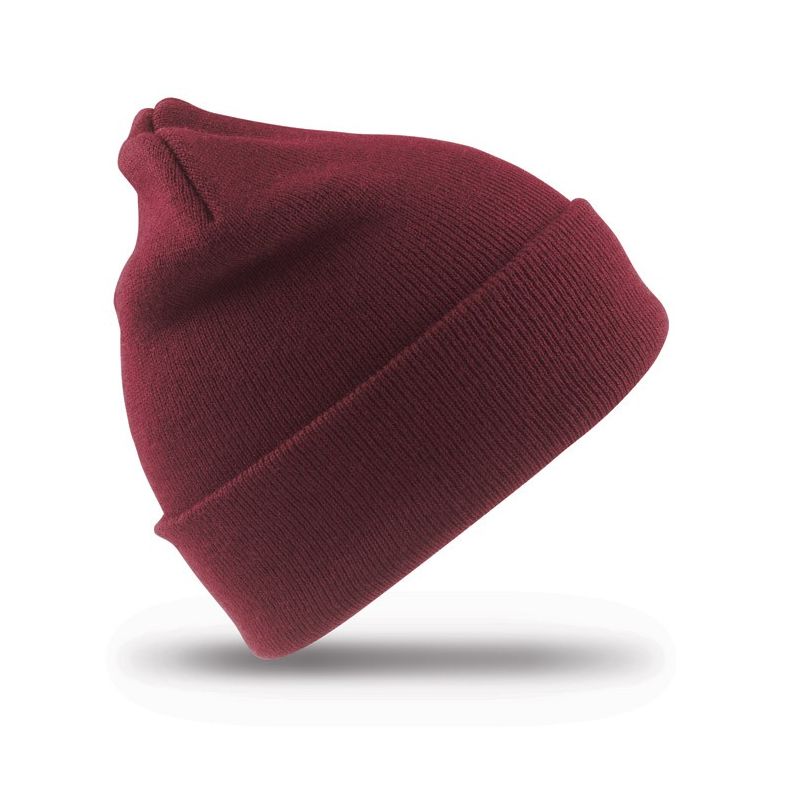 Bonnet Tricoté, Bonnet En Tricot Acrylique, Chapeau Thermique Double  Couche, Bonnet À Revers En Tricot Avec Technologie De Chaleur, Chapeau Pull