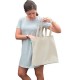 Sac Tote bag en pur coton 140 grs-m2 renforcé hxl-42x38cm anses 62 cm Shopping SSC Serie-Graffic