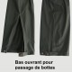 Surpantalon ciré de pluie flex extensible et étanche 345 grs-m2 Pontus unisexe 22MRW0902-P Herock