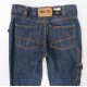 Pantalon Jean de travail multipoches 100% coton avec genouillères solide 450 grs-m2 Kronos homme 23MTR0902 Herock