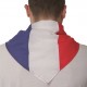 Bandana foulard triangle tricolore bleu-blanc-rouge viscose coton Feria unisexe SBFBBR Serie-Graffic