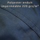 Blouson imperméable solide capuche col doublé polaire 220 grs-m2 Dover enfant (3 à 12 ans) Regatta