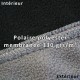 Veste polaire de travail imperméable renfort aux coudes + épaules polyester 330 grs-m2 Markus unisexe 22MJC1901 Herock
