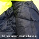 Veste de pluie haute visibilité matelassée à capuche classe 3 solide polyester 185 grs-m2 Hodor unisexe 25MJC1901 Herock
