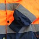 Blouson haute visibilité matelassé avec gilet polaire et manches amovible 185 grs-m2 Tarvos unisexe 25MJC1801 Herock