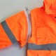 Blouson haute visibilité matelassé avec gilet polaire et manches amovible 185 grs-m2 Tarvos unisexe 25MJC1801 Herock