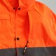 Blouson haute visibilité matelassé avec gilet polaire et manches amovible 185 grs-m2 Tarvos unisexe 25MJC1801 Herock