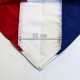 Bandana foulard triangle tricolore bleu-blanc-rouge viscose coton Feria unisexe SBFBBR Serie-Graffic