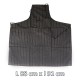 Tablier Milano Prestige coton 230 grs-m2 à fines rayures pochette décapsuleur long 88 cm XMIL X-fit