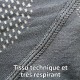 Tee-shirt sous-vêtement technique chaud et confortable manches longues antimicrobien Nikos homme Herock